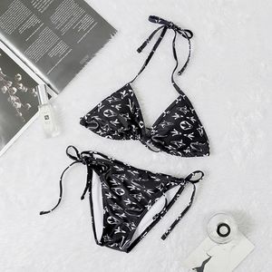 2023SS Venta caliente Bikini Mujer Moda Traje de baño EN Stock Traje de baño Vendaje Trajes de baño sexy Almohadilla sexy Tow-piece 8 estilos FGF0044