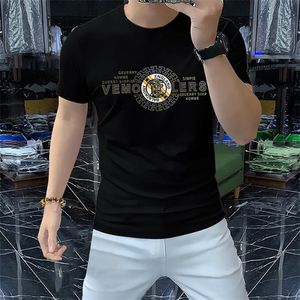 2023ss Luxe Heren Designer T-shirt Zwart Rood Brief bedrukte shirts Korte Mouw Modemerk Designer Top Tees Aziatische maat M-4XL