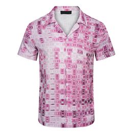 2023SS Männer Bekleidung Herren Designer T-shirts Geometrisches Muster Mann Freizeithemd Männlich Luxurys Kleidung Paris Street Trend Hip Hop Tops T-Shirts Kleidung T-Shirts