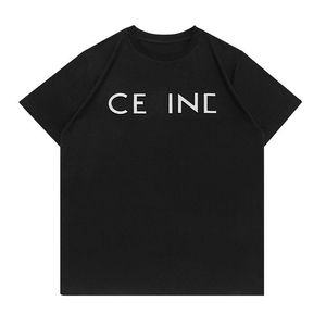 2023ss T-shirt blanc de créateur pour hommes T-shirt court et ample à la mode décontractée, vêtements de rue pour hommes et femmes, haute qualité S-5XL