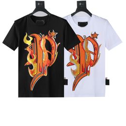 2023ss heren t-shirts mannen designer pp schedel diamant t-shirt korte mouw dollar bruine beer merk tee oneck hoge kwaliteit schedels tshirt tees tops #SHOPEE110