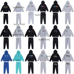 Survêtements pour hommes Casual Haute Qualité Brodé Hommes Femmes Sweat À Capuche Trapstar London Shooters Survêtement À Capuchon Designer Sportswear Mencoat Lulules