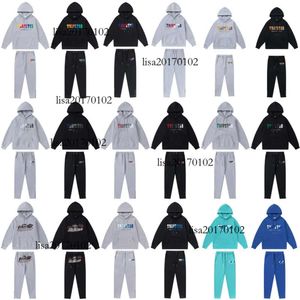 Heren trainingspakken Casual hoge kwaliteit geborduurde heren dames hoodie Trapstar London Shooters trainingspak met capuchon Designer sportkleding truien Tijger hoodie