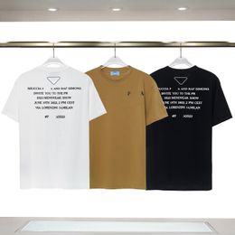 2023SS Herrenhemden Designer Brief T-Shirt Damenmode Mann T-Shirt Top TEE Baumwolle Lässige T-Shirts Kurzarm Luxus Hip Hop Streetwear T-Shirts M-XXL