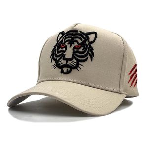 2023ss nouvelle pêche tête de tigre brodé chapeau hommes haut haut casquette de Baseball mode grande taille canard langue escalade hégémonie