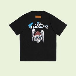 2023ss Lente/Zomer Hoge Kwaliteit Designer Letter Print T-shirt Katoen Ronde Hals Trui Korte Mouw Unisex T-shirt Sweatshirt A7214