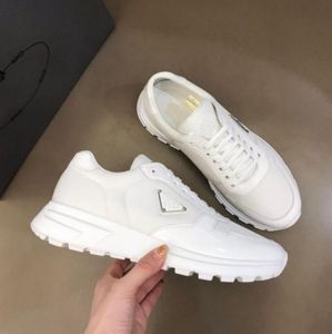 2023SSS Top Luxe Prax 01 Sneakers Shoes Heren REnlon Technische stof Casual Walking beroemde Rubber Lug Sole Party Wedding Runner Trainers EU46