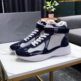 2023De nieuwe hoogwaardige heren nylon stof casual stretch lage help schoenen en klassieke veterschoenen luxe ontwerp twee styleswarm kjmaa rh2000002