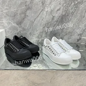 2023top designer casual chaussures femmes en cuir à lacets sneaker fashion lady Flat designer Running Trainers Lettres femme chaussure plate-forme hommes gym baskets