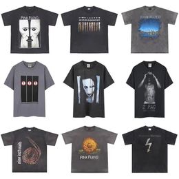 2023VTG volledig assortiment Manson Honky Amerikaanse high street retro-wassing met korte mouwen om oude vintage T-shirts in FOG-stijl te maken.