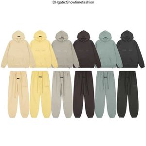 2023Winter Ess Designer Mens Sweats à capuche Peurs lâche de pull Dieu Sweat à capuche à manches longues à capuche Jumper de haute qualité Femmes