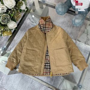 2023 Winter Kids Designer Down Cotton Coats, High-Quality Warm Windproof Jackets for Boys and Girls, Sizes 100cm-160cm