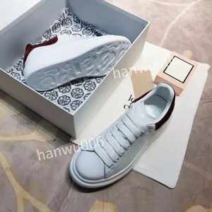2023Womens Mens Designer Casual schoenen Real Leather Classic Plaid Trainers Stripes schoenen Fashion Trainer voor man Woman Color Sneakers