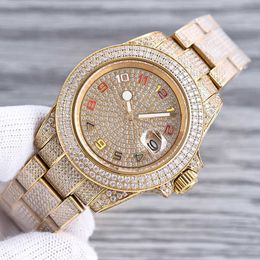 2023Relojes de pulsera para hombre Reloj de diamantes 42MM Reloj mecánico automático Ladi Reloj de pulsera Montre de Luxe Acero inoxidable para hombres Reloj de pulsera de moda Varios digitales