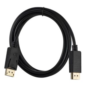 2024 1,8m 3M DisplayPort Cable DP vers DP Cable mâle à mâle à l'adaptateur Interface du câble pour 3m DP au cordon DP