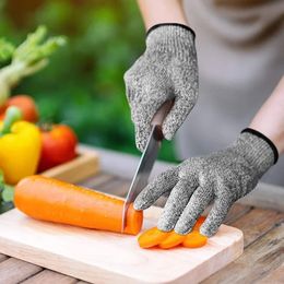 2024 1 paire HPPE cuisine jardinage gants de protection des mains boucher viande hachage gants de travail mitaines femmes gants pour hommes Dropshippin