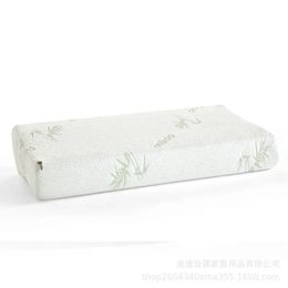 2024 1 PC Sleeping Bamboo Rebond Memory Orthopedic Oreads Oreiller cervical Oreiller Coton Coton Coton Coton Pouteau de mousse Mémoire 1.pour le bambou