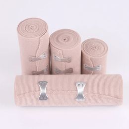 2024 1 Roll van huidskleur Hoog elastisch verband Elastische pees Bandage Sportbescherming Elastische Bandage Compressie Fixatie