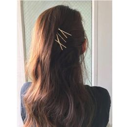 2024 10 PCS Fashion Women Gold Star Spiral Barrettes Barrettes Regalo de boda Accesorios para mujeres Accesorios de trenzas para el cabello para la espiral