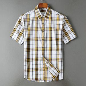 2024 100% coton Stripe Polo T-shirt Vêtements de mode à manches courtes Hip hop