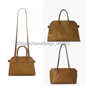 2024 10A Hoge capaciteit 15 Designer Margaux 10 Mossy-Color Handtas Koehidekwaliteit Hoge kleur Tas Echte lederen handtassen Tote portemonnees