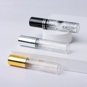 2024 10 ml Modèle portable Bouteille de parfum en verre avec atomiseur vide vapeur cosmétique liquide mini bouteilles rechargeables voyage Parfum - pour verre