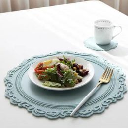 2024 12/23/35 cm Siliconen Flower Placemat AFBEELDINGEN OLIEBESTENDE Warmte isolatie Non-slip Tablemat Coaster Keuken Wasbaar Cup Pad zeker,