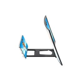 2024 Écran de téléphone portable de 12 pouces 3D Projecteur HD Expander Exlarging Screen Screen Magnifier Amplificateur pour le téléphone mobile Video - Pour HD Élargir Écran courbe