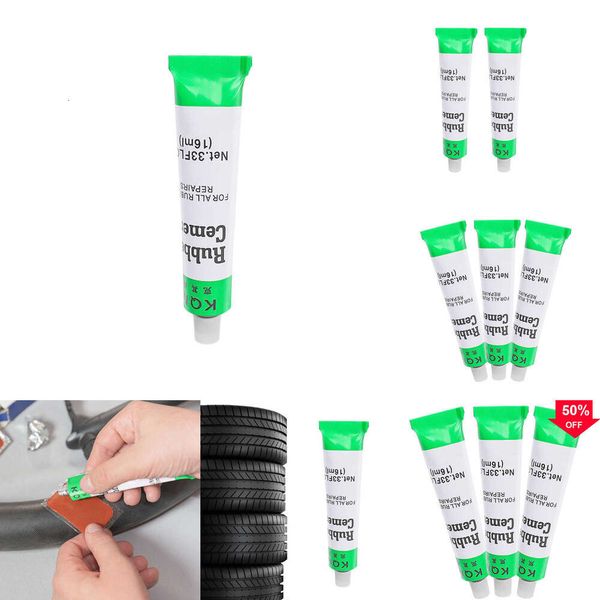 2024 16 ml Universal Tire Réparation de la colle moto Pneu à vélo de moto intérieur Puncture Réparation de pneus Patchage Glues Tool Auto Accessoires