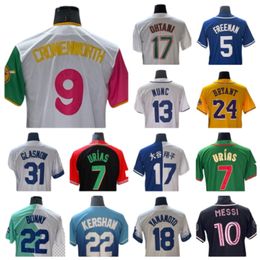 2024 17 Shohei Ohtani Mookie Betts Béisbol Jersey Freddie Freeman Yoshinobu Yamamoto Dodgers James Outman Joe Kelly Tyler Glasnow Chris Taylor Dustin May Max Muncy