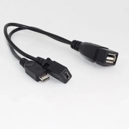 2024 1PC 2 in 1 otg micro USB host power y splitter USB-adapter naar micro 5 pin mannelijke vrouwelijke kabel zeker, hier zijn de 3 long-tail trefwoorden voor