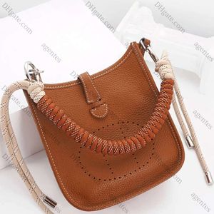 2024 1pc Tasriem voor Diy Handgemaakte Geweven Touw Tote Bag Strap Mini Tas Geweven Riem Tas Transformatie Tas Accessoires 10a