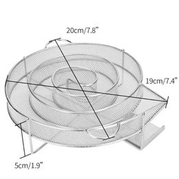 2024 1PC Barbecue Smoke Doos Koude rook Generator Roestvrij staal grill Net buiten roken Barbecue Net BBQ Tool Accessoires voor BBQ Smoke