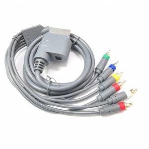 2024 1PC Component HDTV-video en stereo AV-kabel voor Xbox 360 (grijs) Alle AV-plug naar component Y/PR/PB, L-kanaal, R-kanaal (mannelijk) component