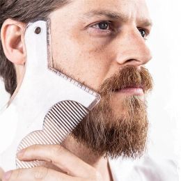 2024 1pc hombres plantilla de estilo de barba