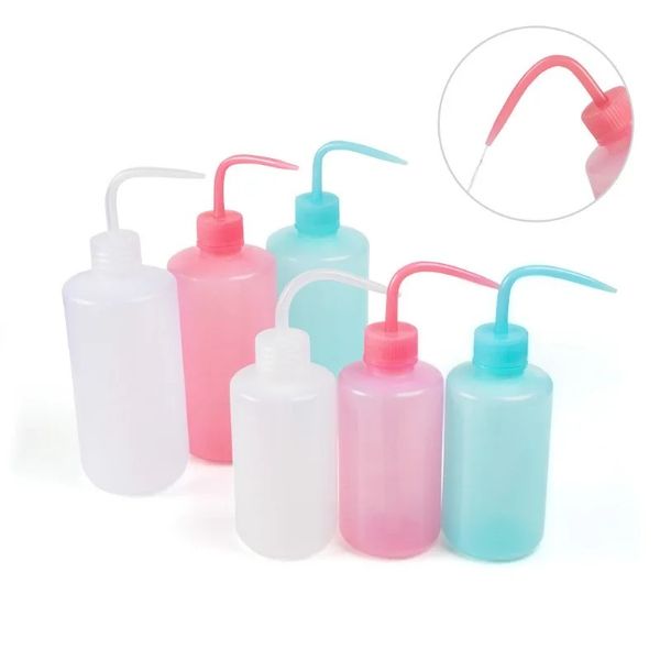 2024 1PC Plastique Tatoo Bottle Diffuseur Pot de récipient compressé Green Savon Great Bottle Srop Squel