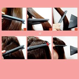 2024 1PC Useful Hair Straighten Salon Comb Hairdressing Smooth Tool Hold Tongs Hair Styling Tools for Women Hair Brush Straightener