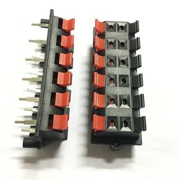 2024 1PCS/3PCS NIEUW AC 50V 3A 12 MOGE 2 RIJ DUSPREPENING CONNECTOR PLAAT STEREO LOOPPLUIC TERMINAAL STRIMBLOCK VOOR AC 50V TERMINAL STRIMBLOK