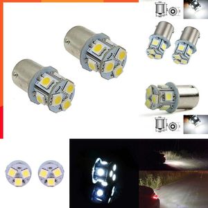 2024 1PCS BA15S R5W 1156 5050 8SMD LED LED Turn Tour de stationnement Fracture arrière des lampes auto