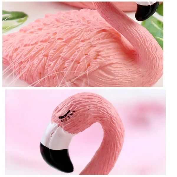 2024 1pcs Flamingo Faux Tips de l'ongle Pratique Pratique du support de formation Affichage montrant des outils de nail art de manucure d'étagère