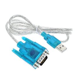 2024 1PCS HL-340 USB naar RS232 COM PORT SERIËLE PDA 9 PIN DB9 ADAPTER Ondersteuning Windows7-64 Seriële PDA 9 Pin DB9 Adapter Support Windows7 voor