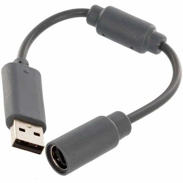 2024 1PCS LOTS USB BRASSAWAY EXTENSE Câble à PC Converter Adapter Cord pour Microsoft Xbox 360 Wired Controller GamePad pour Xbox 360 Wired