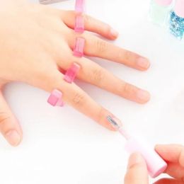 2024 1PCS Zachte siliconen manicure pedicure nagels nagels flexibele vinger teen spacer scheidingsgereedschap gereedschap voor manicure