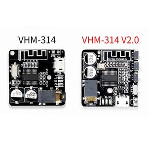 2024 1PCS VHM-314 Bluetooth Audio Receiver Board Bluetooth 5.0 Mp3 Lossless Decoder Board Wireless Stereo Music Module 3.7-5V 1. voor VHM-314