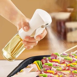 2024 200 ml /300 ml oliesprayfles voor het koken Keuken Olijfolie Sprayer voor kamperen BBQ Baking Azijn Soja Sausolive Oil Sprayer voor BBQ