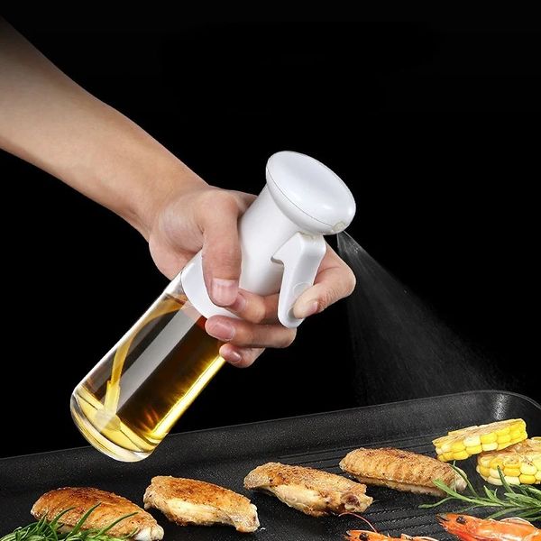 2024 200 ml Spray d'huile d'olive BBQ Cuisine Cuisine Cuisine Cuisine Pulporteur d'huile d'olive Spray d'huile vide Bouteille Vinegre Bouteille de cuisine Spray d'huile