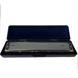 Harmonica chromatique à 28 trous, clé C en argent, orgue buccal professionnel, trémolo Portable, Mini harpes, Instruments à vent, 2024 2020