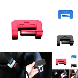 2024 2024 2024 Universele auto Zitgang Gordel Clip Protector Siliconen Binnenste knop Case Anti-Scatch Cover Safety Accessoires Auto decor