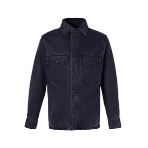 2024 2024 Men Designer Jacket Emboss Letter Pocket 1854 denim jassen lange mouw vrouwen zwart blauw S-XL