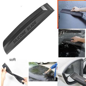 2024 2024 Non-Scratch Soft Silicone Handy Squeegee Car Wrap Tools Water Raam Wisser Droogmes Clean Scraping Film Schraper Accessoires